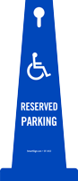 4 sided Safety Cone Sign