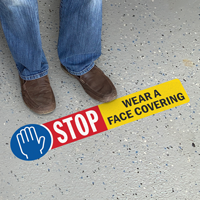 STOP - Wear a Face Covering