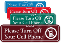 Turn Off Your Cell Phone