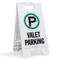 VALET PARKING Free-Standing Sign