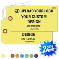 Double Sided Warehouse Tag, (5.75" x 2.875")