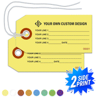 Double Sided Warehouse Tags