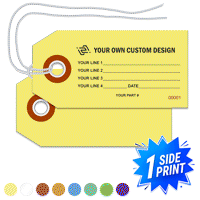 Single Sided Horizontal Warehouse Tag