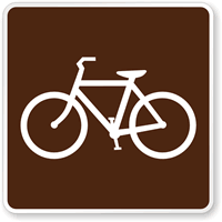 Trail (Bicycle) Symbol   Traffic Sign