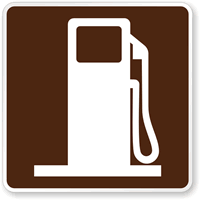 Gas Symbol - Traffic Sign
