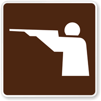 Hunting Symbol - Traffic Sign