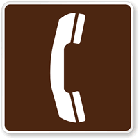 Telephone Symbol - Traffic Sign
