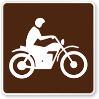 Trail (Trail Bike) Symbol   Traffic Sign