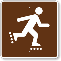 In-Line Skating, MUTCD Guide Sign for Campground