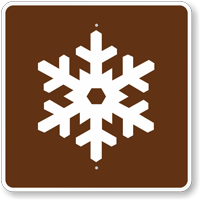 Winter Recreation Area, MUTCD Campground Guide Sign