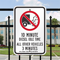 State Idle Signs for Virginia