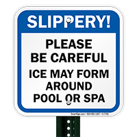 Slippery Floor Signs