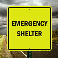 Emergency Shelter, Storm sign