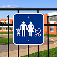 Family Parking Lot Signs