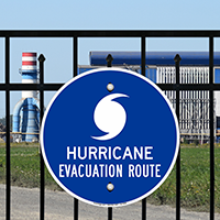 Evacuation Route Sign
