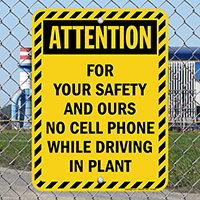 While Driving In Plant Sign