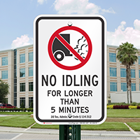State Idle Signs for Texas