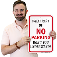No Parking Signs