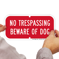 Beware of Dog Sign