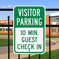 Visitor Parking Signs