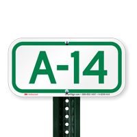 Parking Space Signs A-14