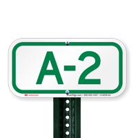 Parking Space Signs A-2