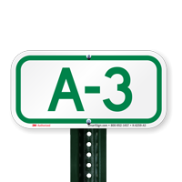 Parking Space Signs A-3