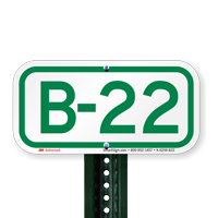 Parking Space Signs B-22