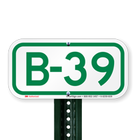 Parking Space Signs B-39