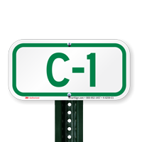 Parking Space Signs C-1