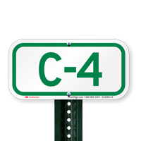 Parking Space Signs C-4
