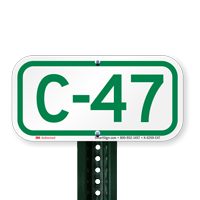 Parking Space Signs C-47