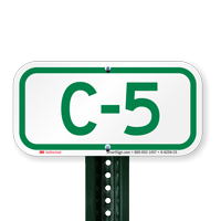 Parking Space Signs C-5