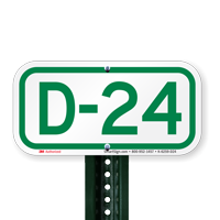 Parking Space Signs D-24