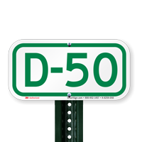 Parking Space Signs D-50