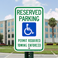 Handicap Parking Signs
