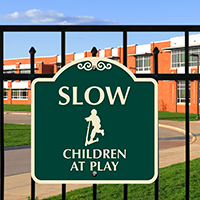 Children At Play SignatureSign