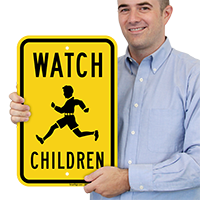 Children At Play Sign