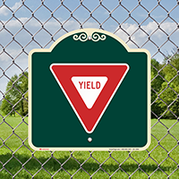 Yield Symbol Signature Sign