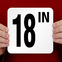 18 Inch Pool Depth Marker