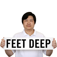 Feet Deep Pool Depth Marker