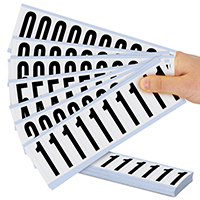 Mylar Numbers Kit - 2 In. Height Letters