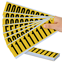 Mylar Numbers Kit - 2" Height Letters