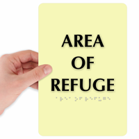 9" x 6" TactileTouch™ Sign