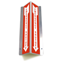 Shutoff Sign