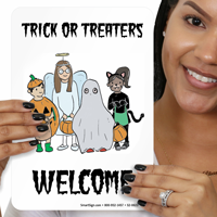 Halloween Welcome Sign