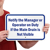Notify Manager Or Operator Missouri Sign