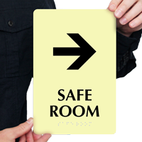 TactileTouch™ Braille Sign
