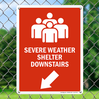 Shelter Area Sign