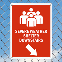 Shelter Area Sign